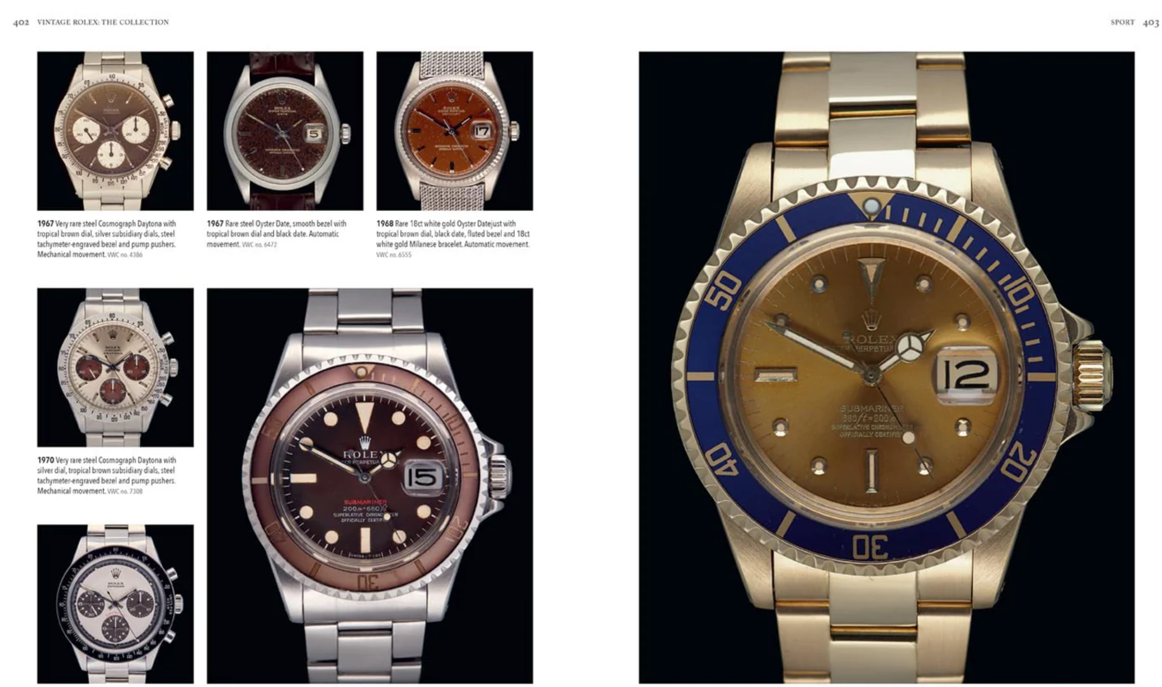 Livre Déco - Vintage Rolex