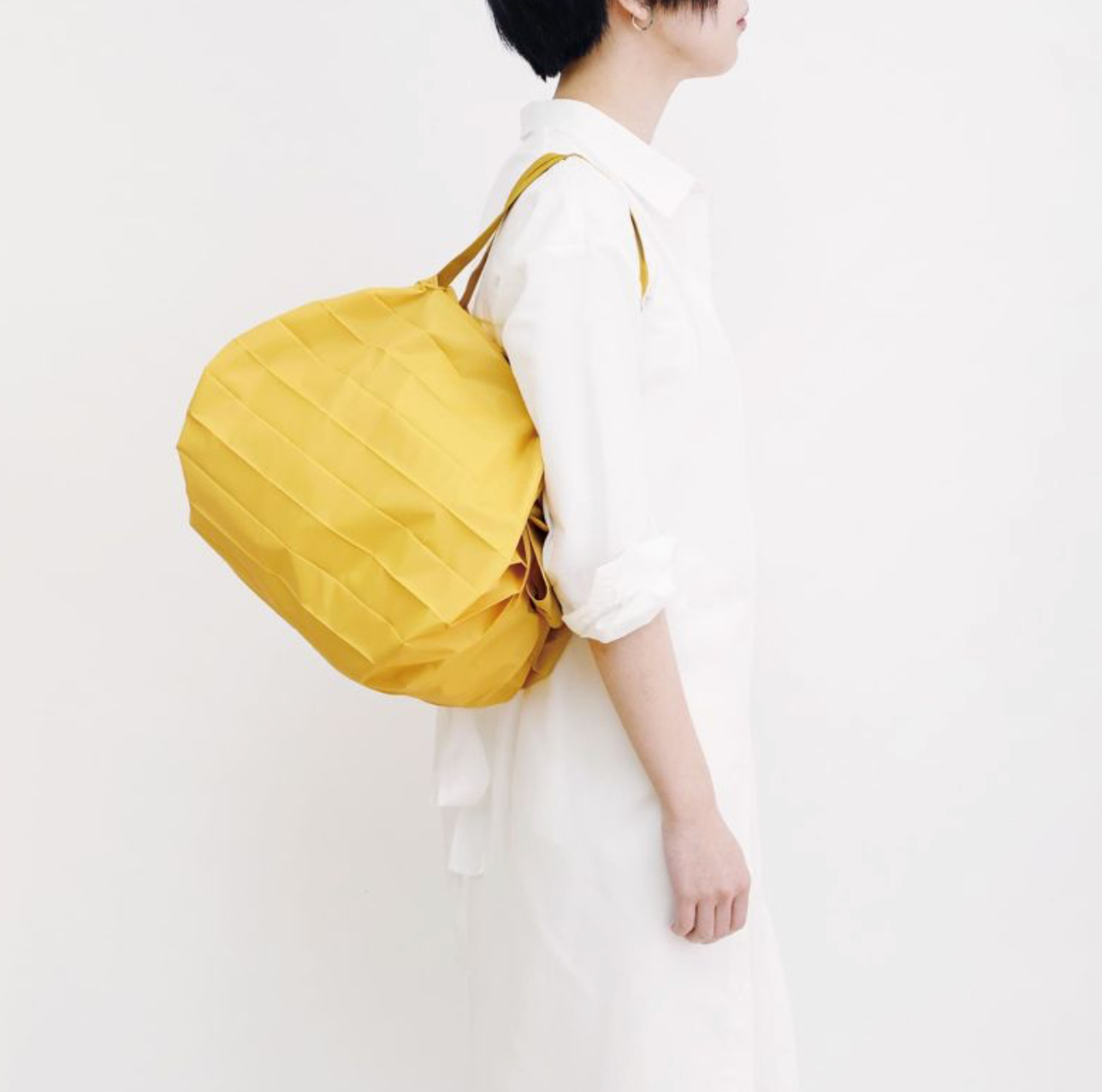 Sac shopping Shupatto M - Karashi (Mustard)