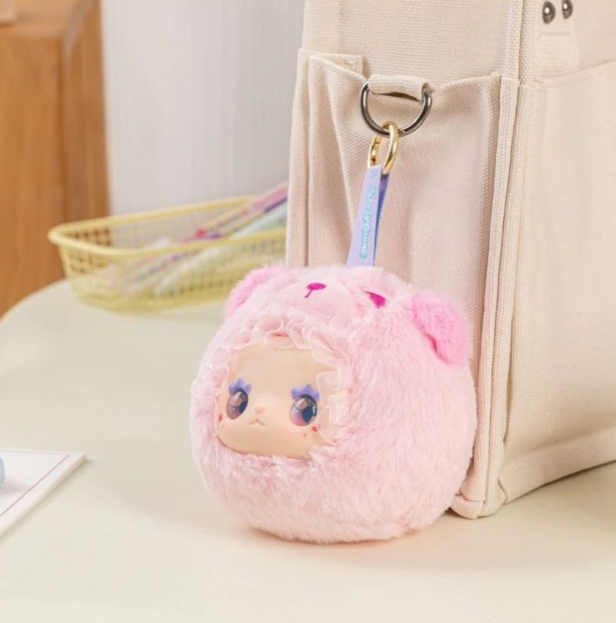 Porte clés peluche - Lucky Emma