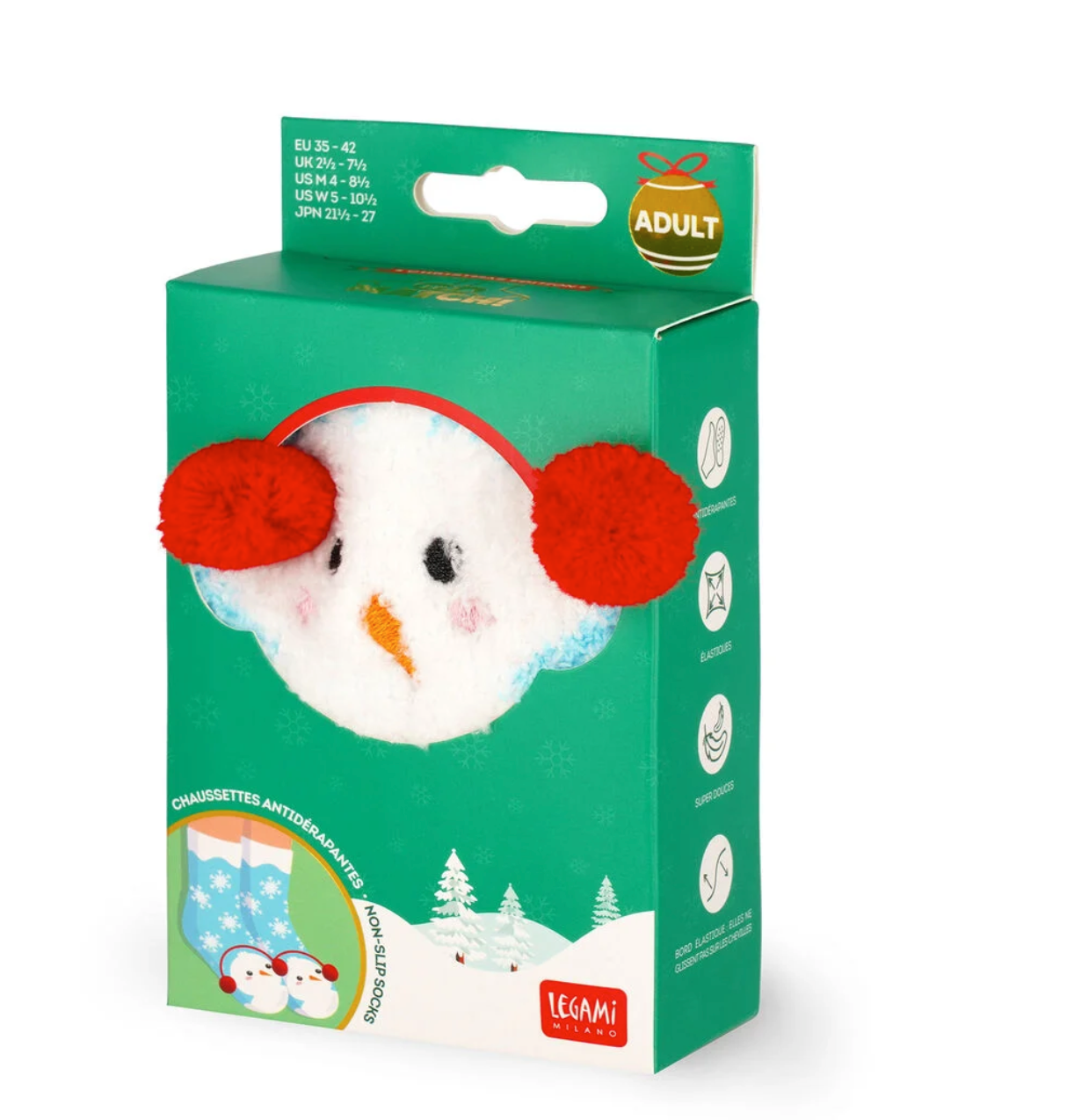 Legami Chaussettes - Snowman