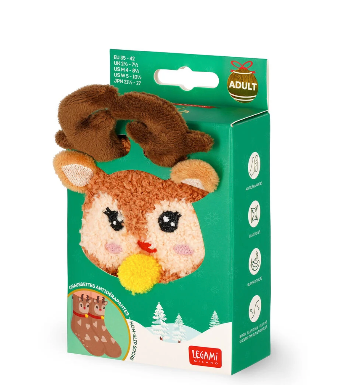 Legami Chaussettes - Reindeer