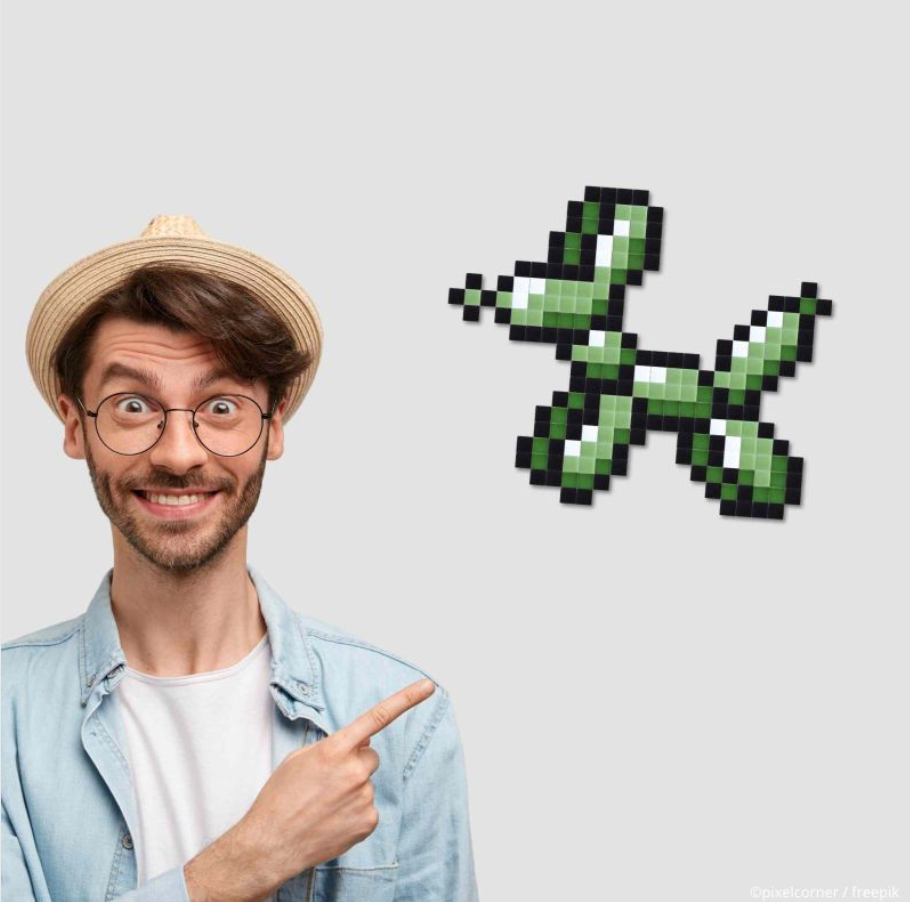 Pixel Art kit - Balloons