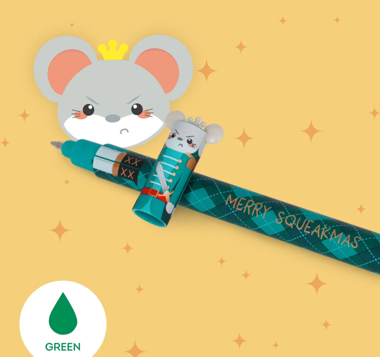 Legami set de 3 Stylos Gel Effaçable 0.7mm - The Nutcracker