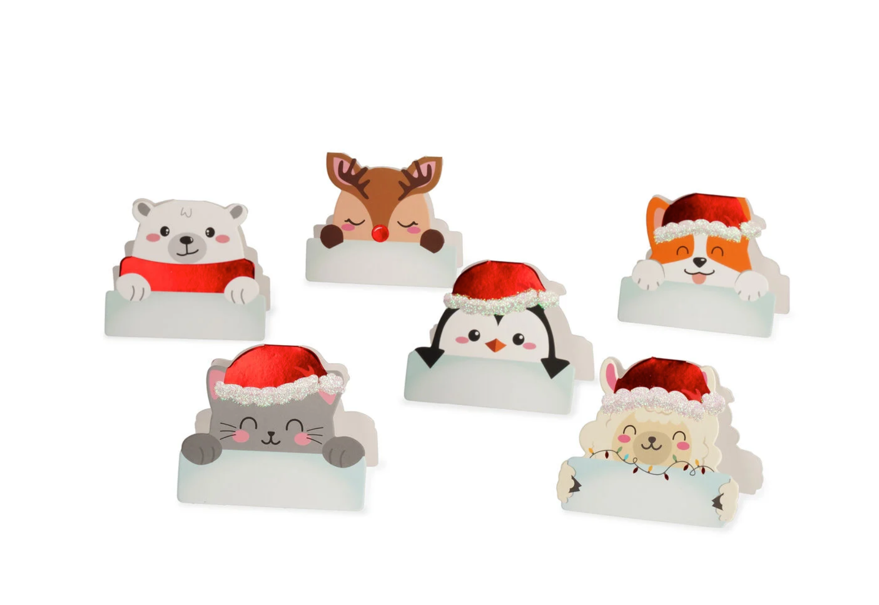 Legami set de 12 marque-places Noël