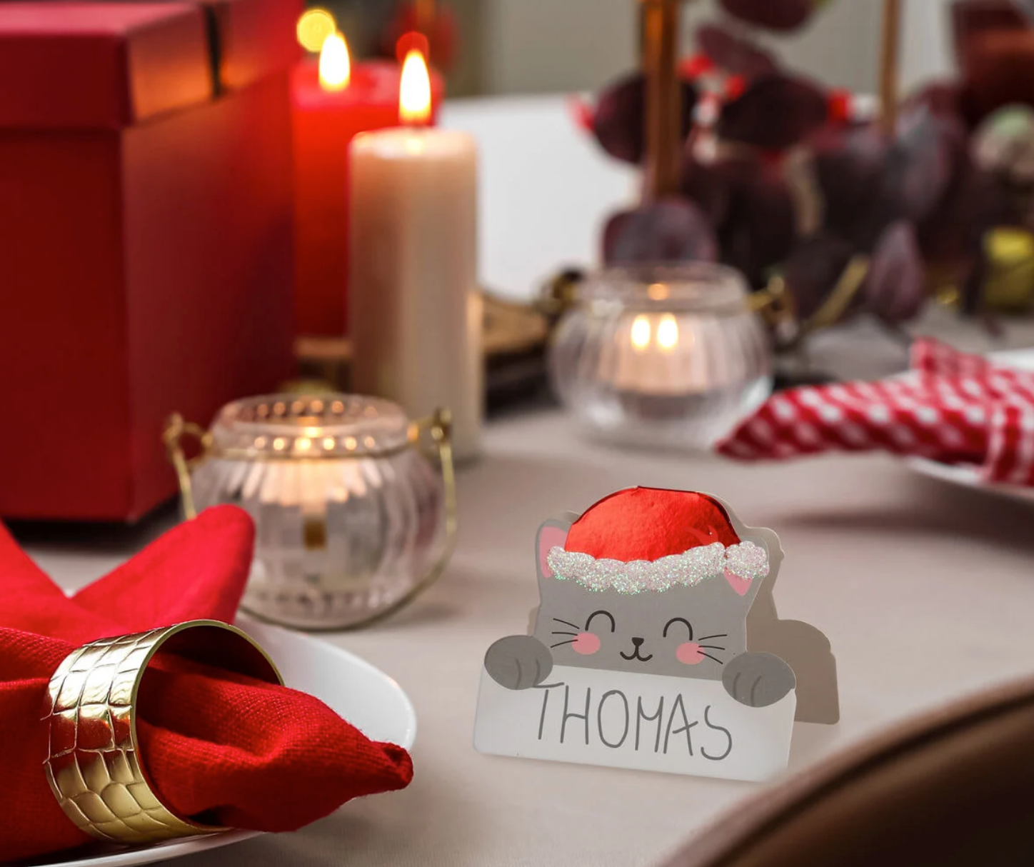 Legami set de 12 marque-places Noël