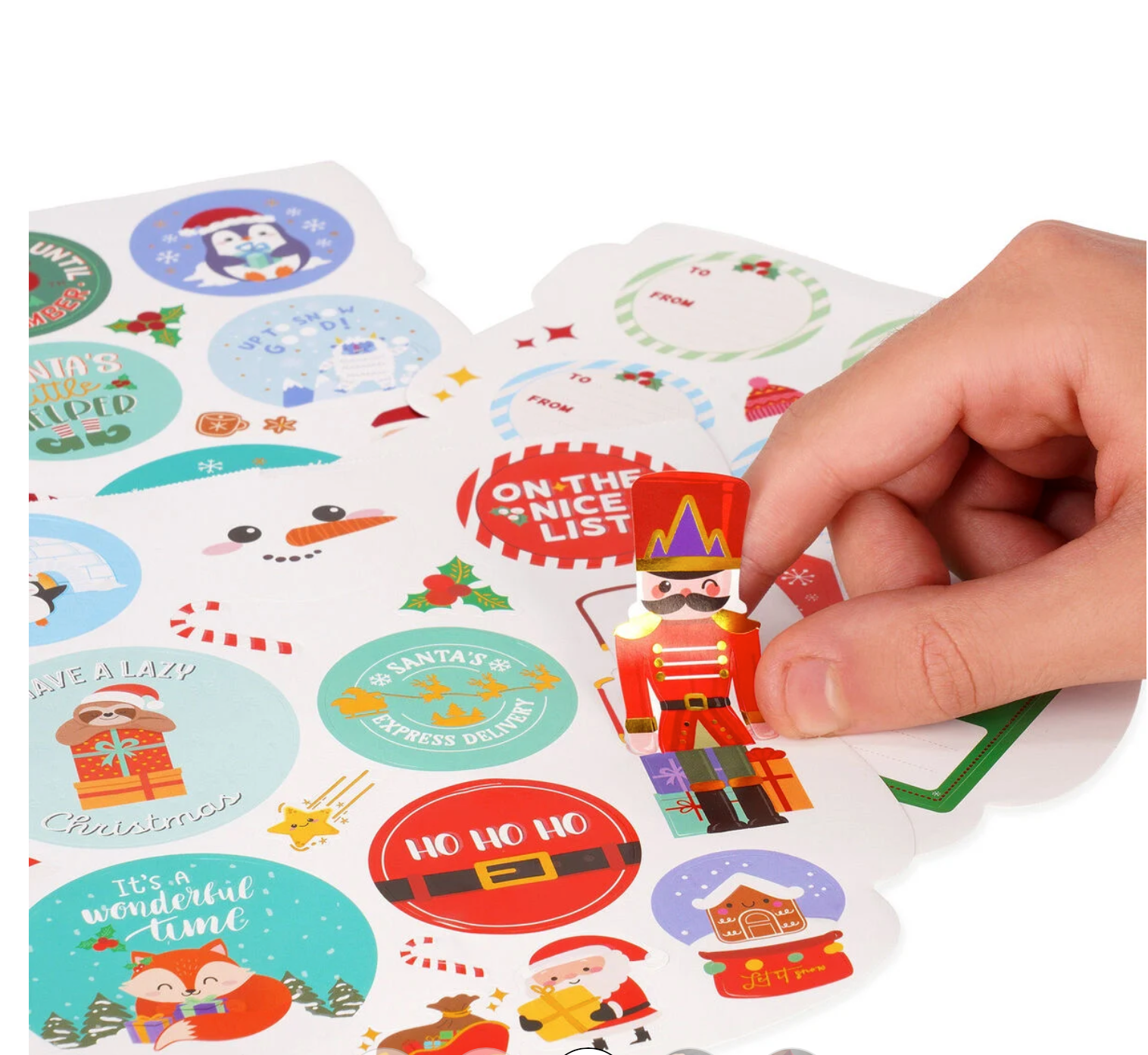 Legami Stickers book Santa Claus