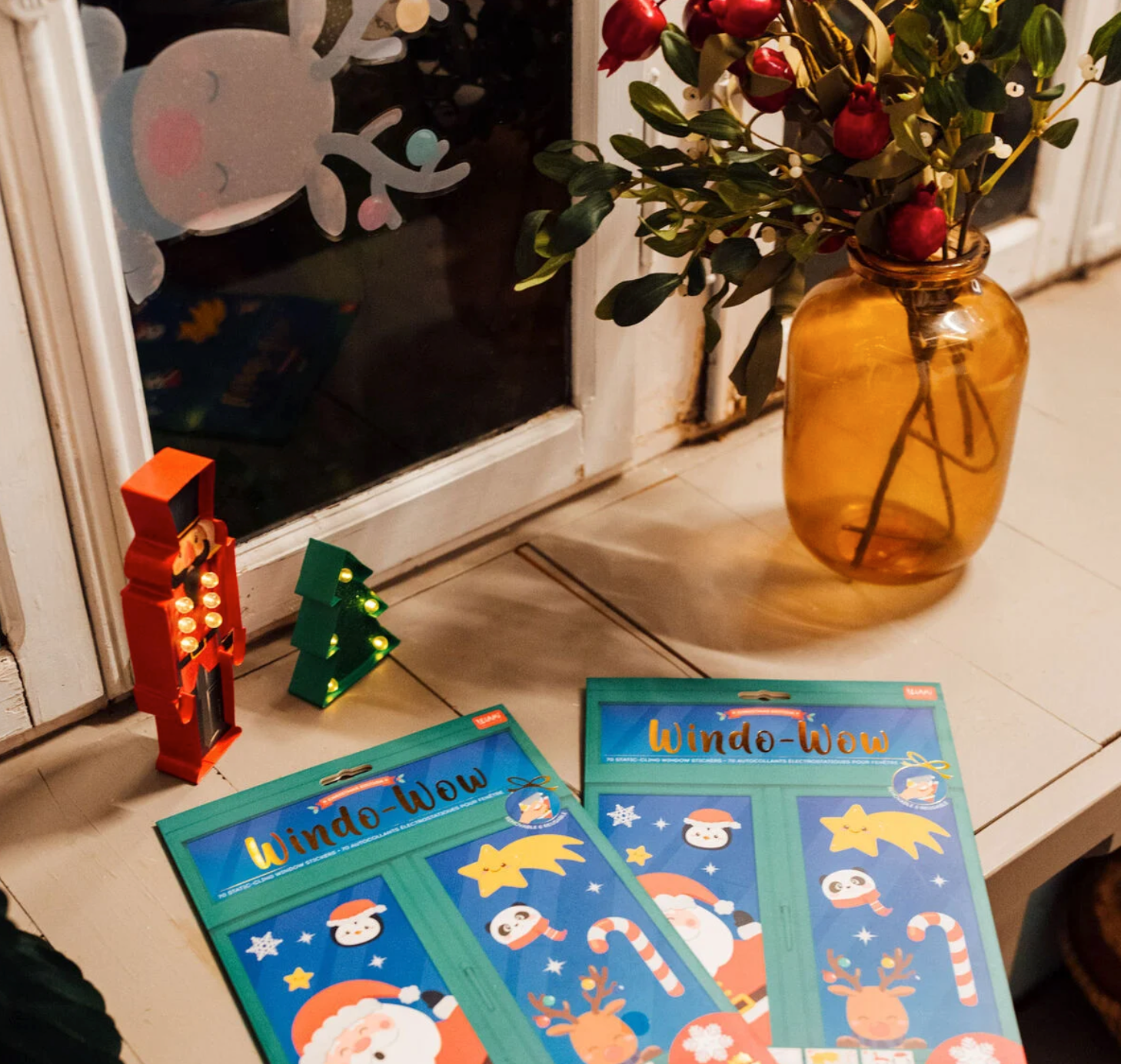 Legami Stickers fenêtre Xmas Windo-wow