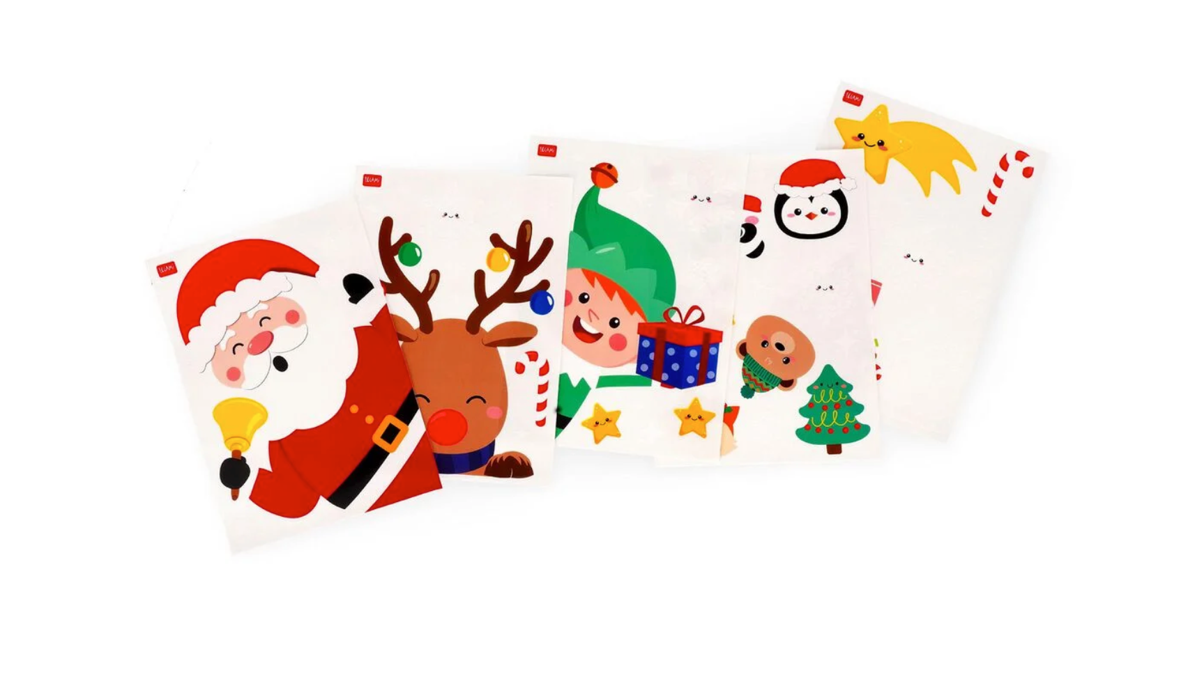 Legami Stickers fenêtre Xmas Windo-wow