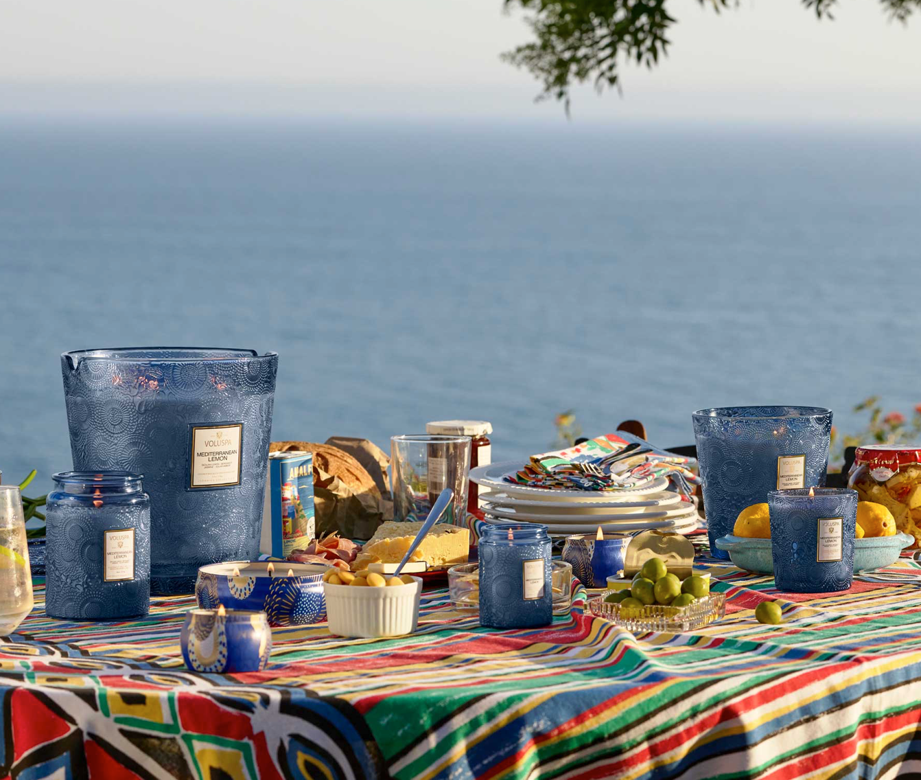 Voluspa diffuseur de parfum - Mediterranean lemon