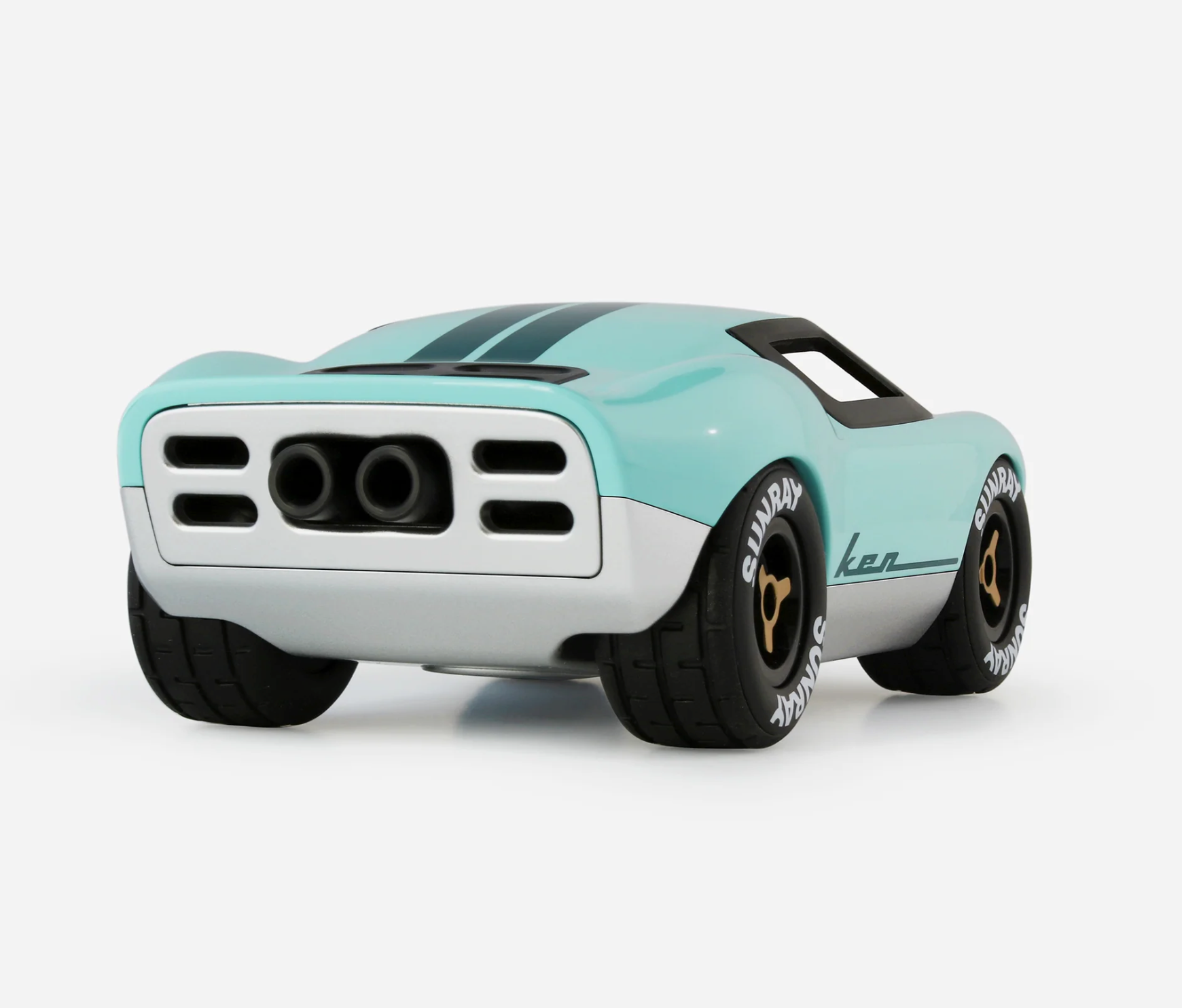 Voiture mini Ken Parton - Bleu/Gris