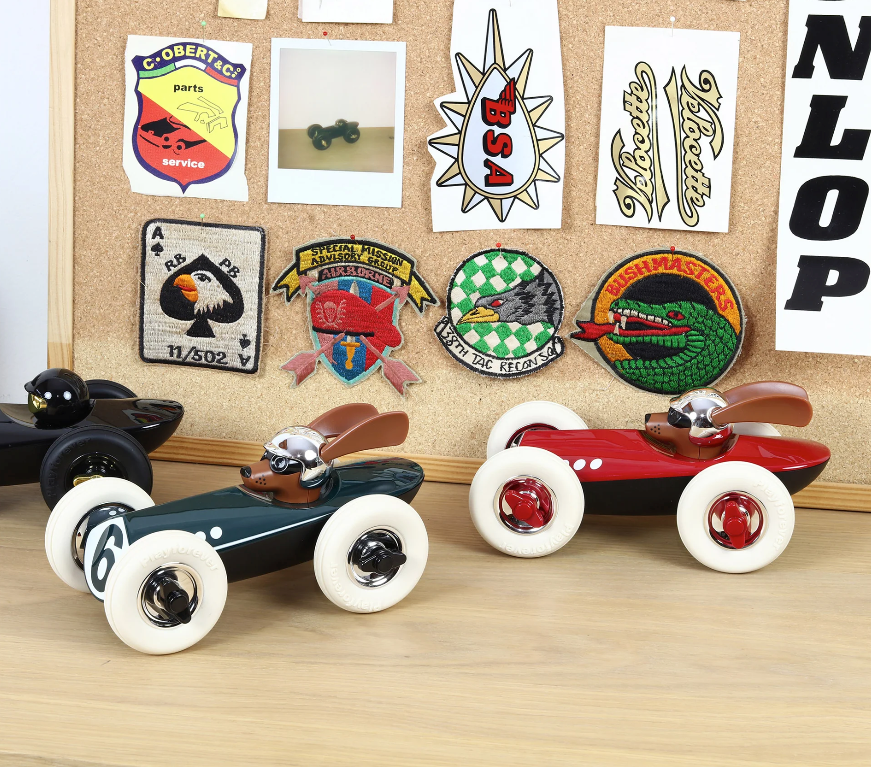 Voiture Rufus Patrick - Rouge