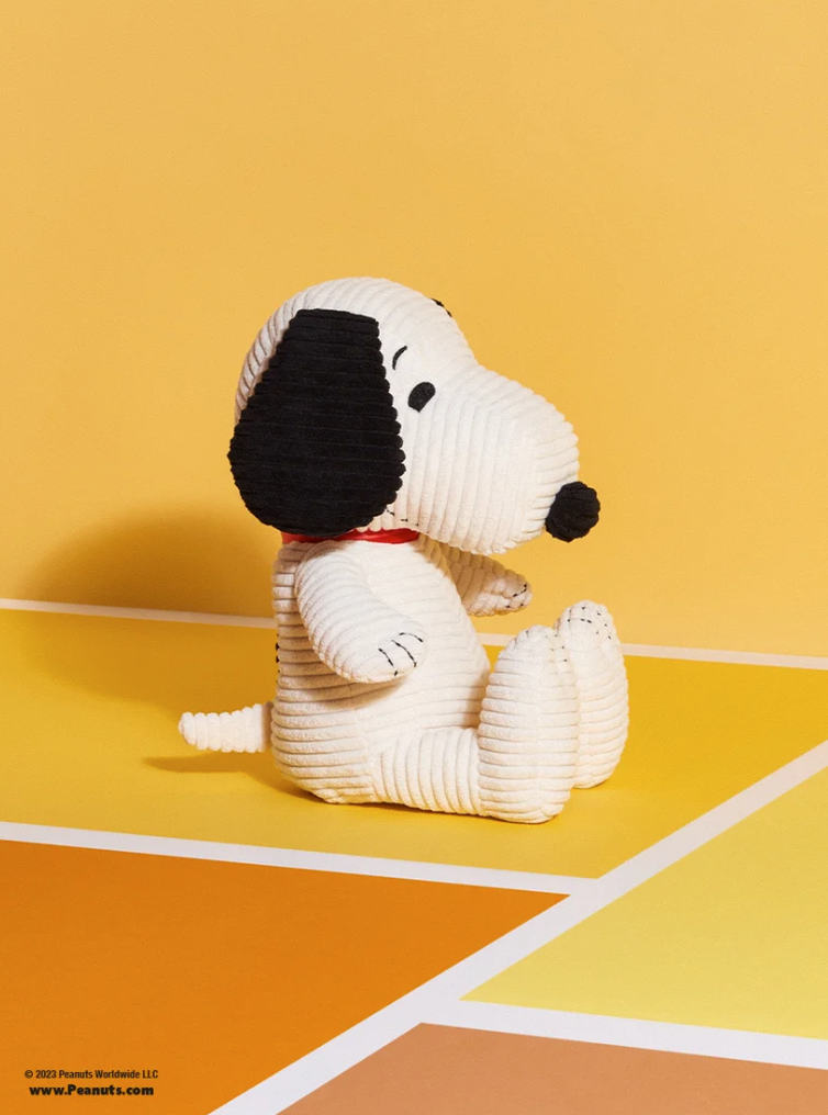 Peluche Snoopy assis 19cm