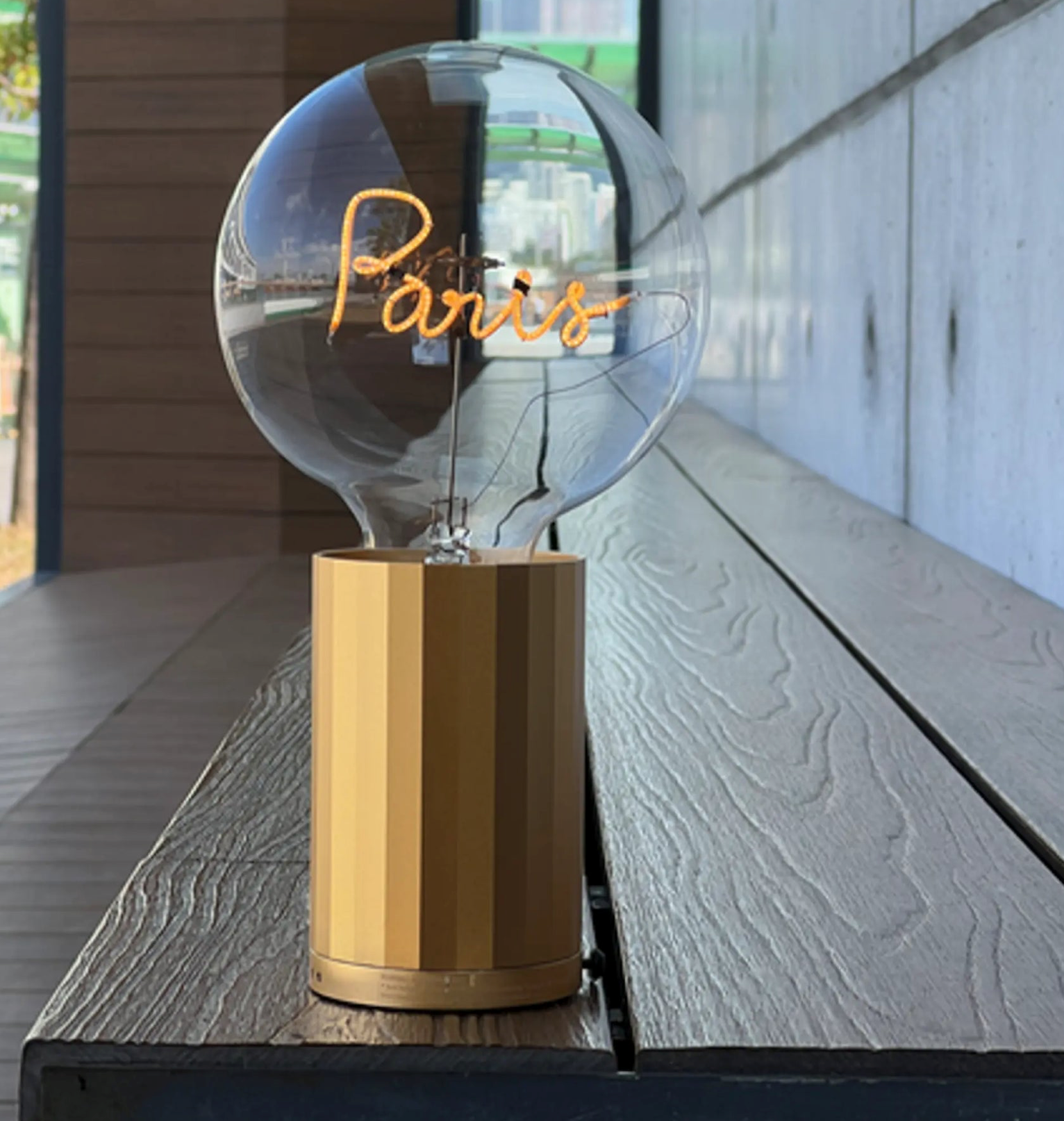 Ampoule Paris pour socle portable sans fil