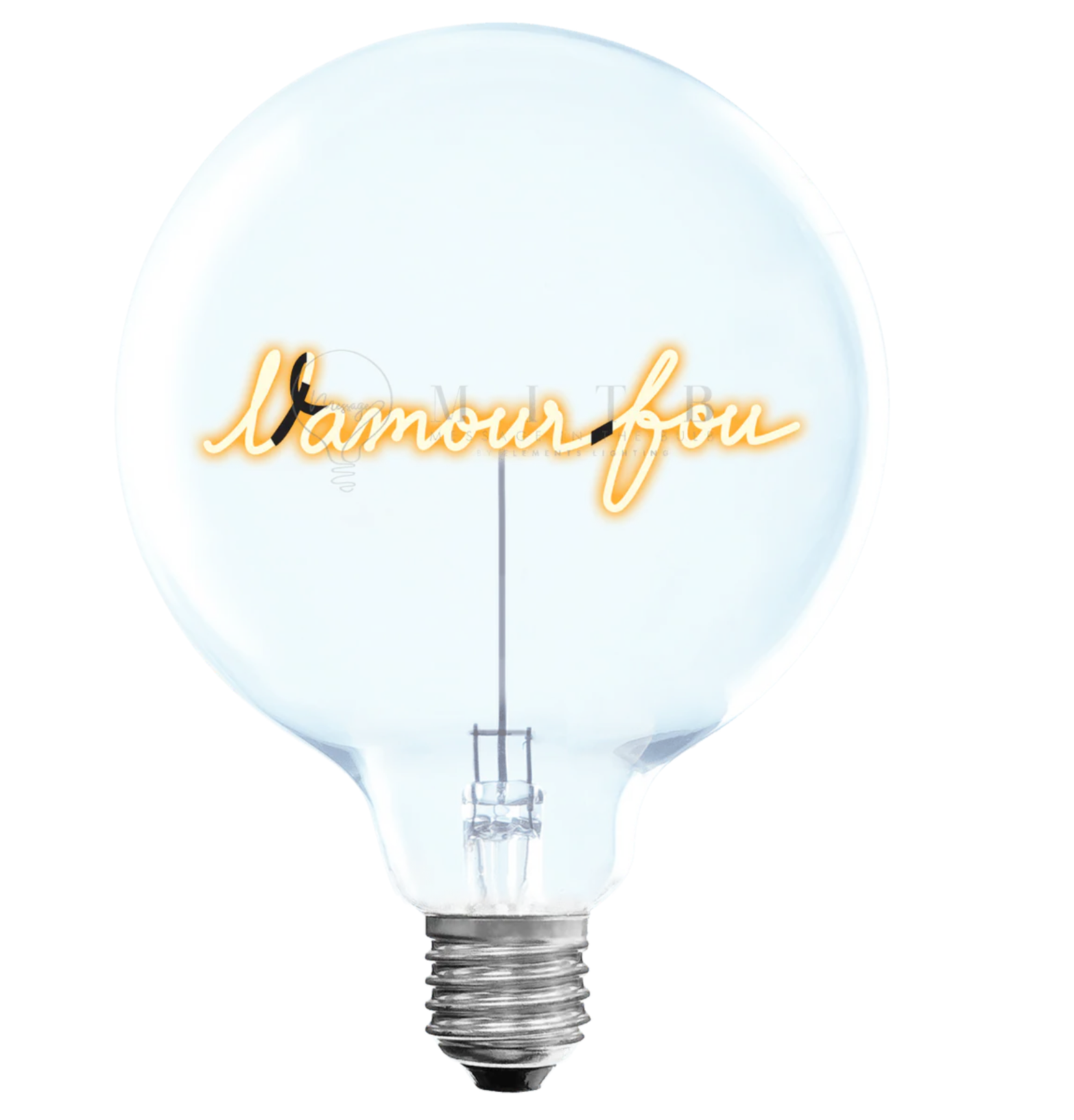 Ampoule L'amour fou pour socle portable sans fil