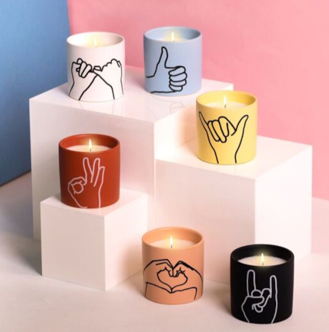 Bougie parfumée - White Pinky promise