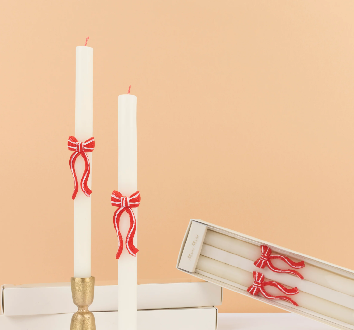 Set de 2 Bougies Nœud