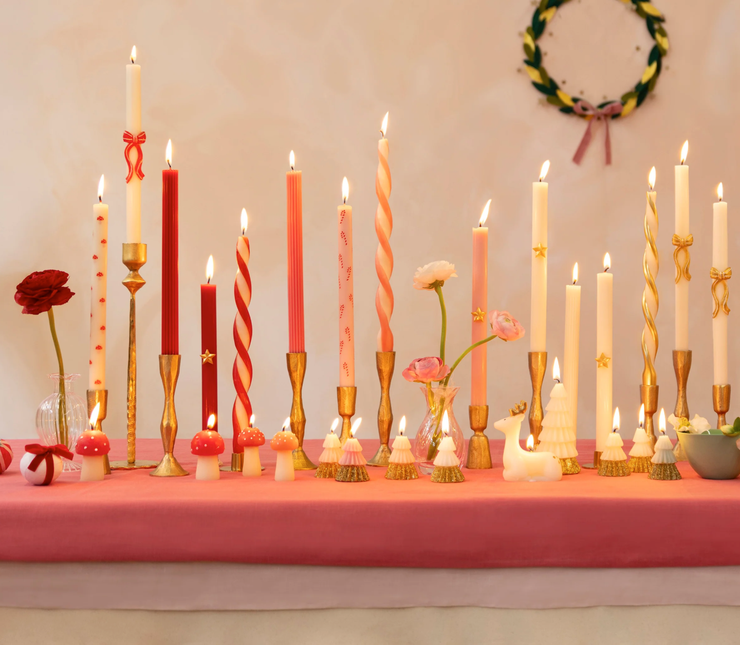 Set de 2 Bougies Nœud