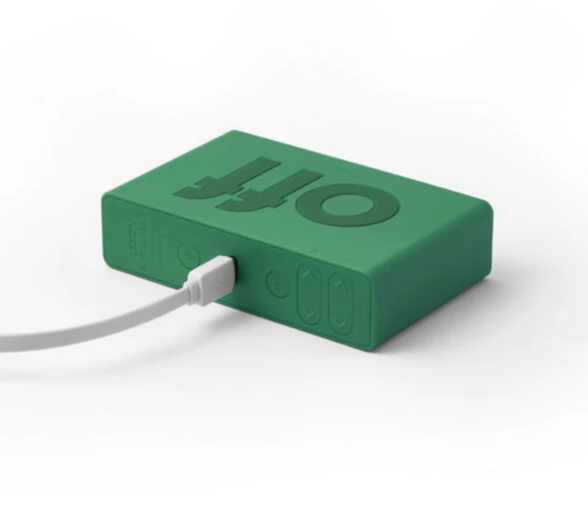 Réveil Flip Classic Lexon - Vert