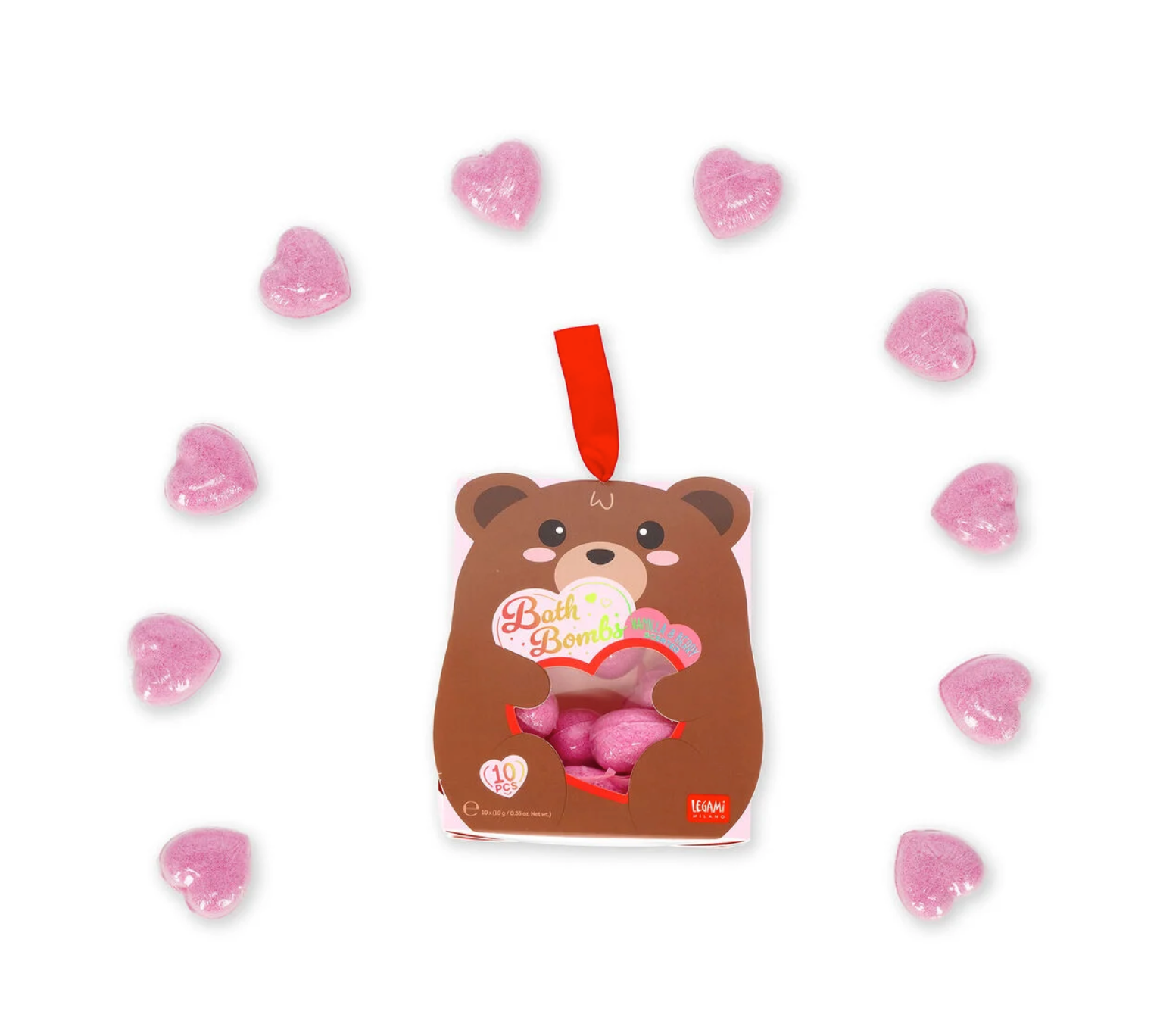 Legami 10 bombes de bain - Teddy bear