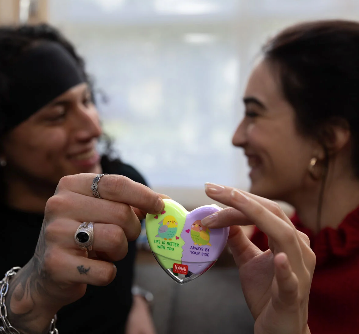 Legami Surligneurs 2 en 1 - Love birds