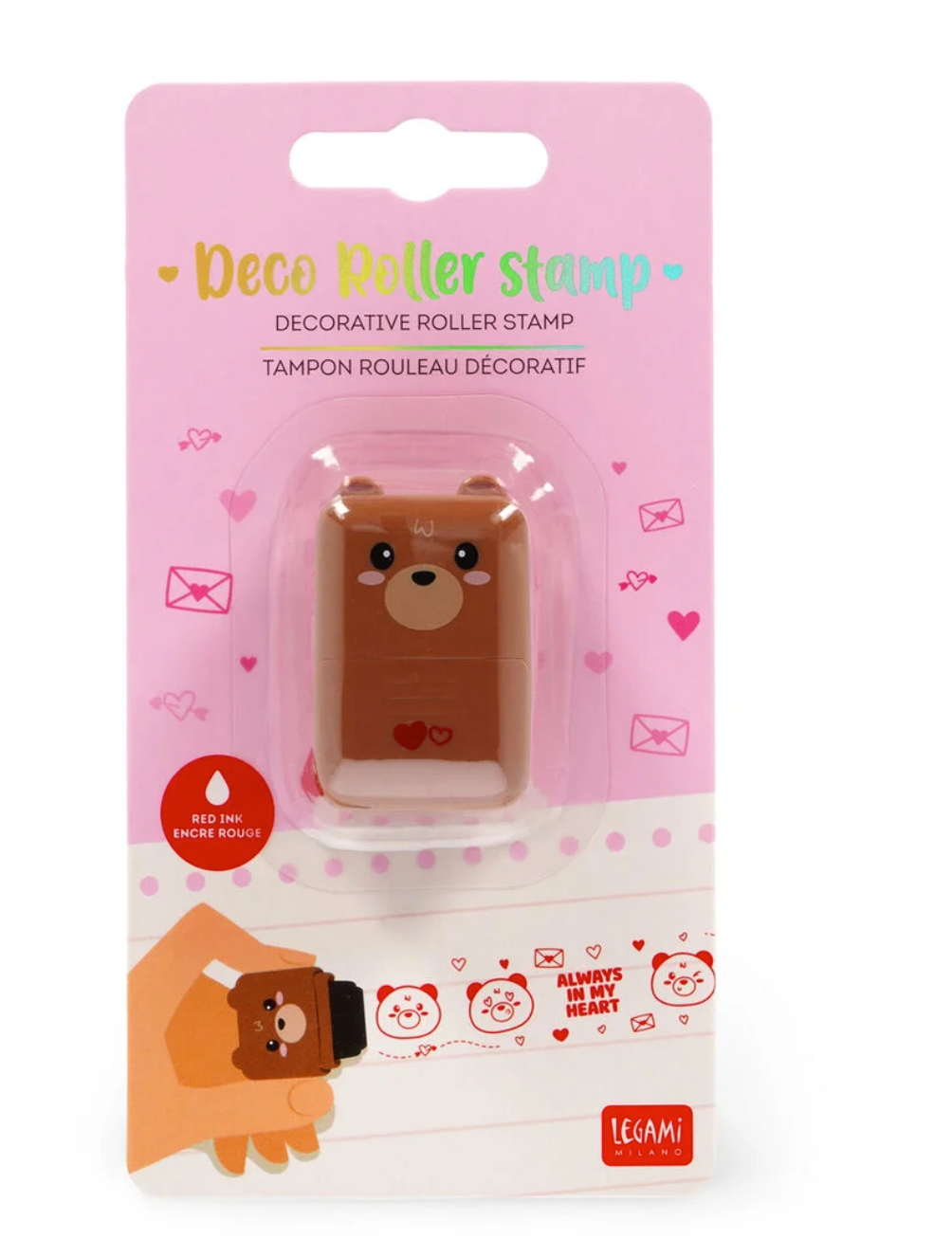 Legami Tampon rouleau décoratif - Teddy bear