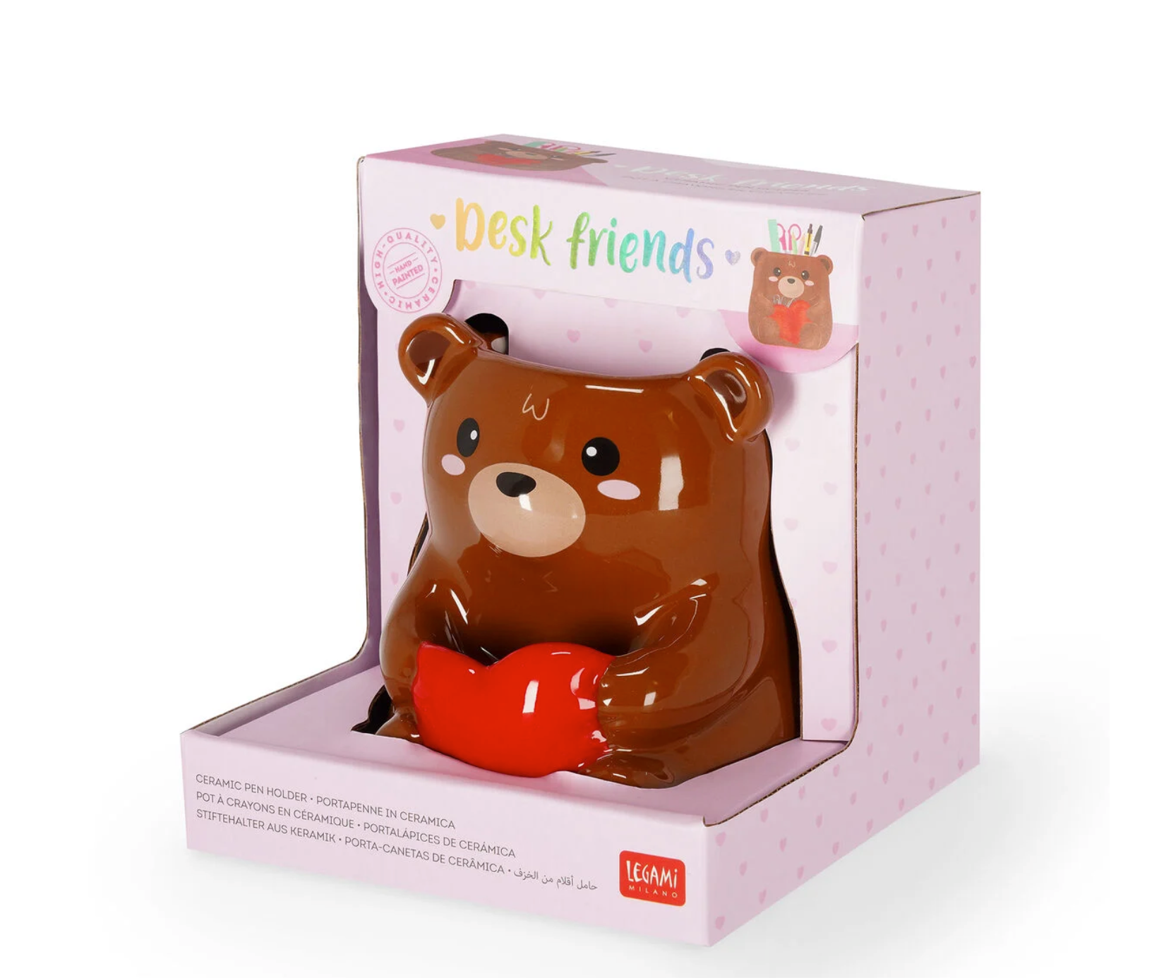 Legami Pot à crayons céramique - Teddy bear