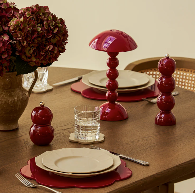 Moulin à Sel & Poivre Chubbie h.12cm - Cherry