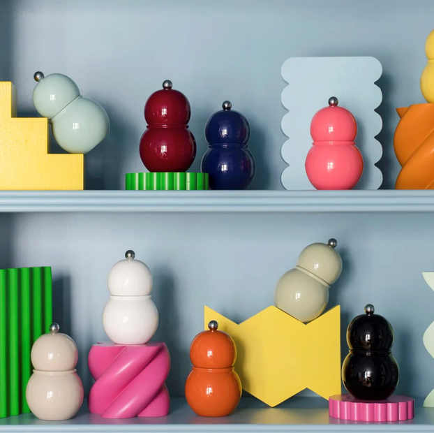 Moulin à Sel & Poivre Chubbie h.12cm - Cherry