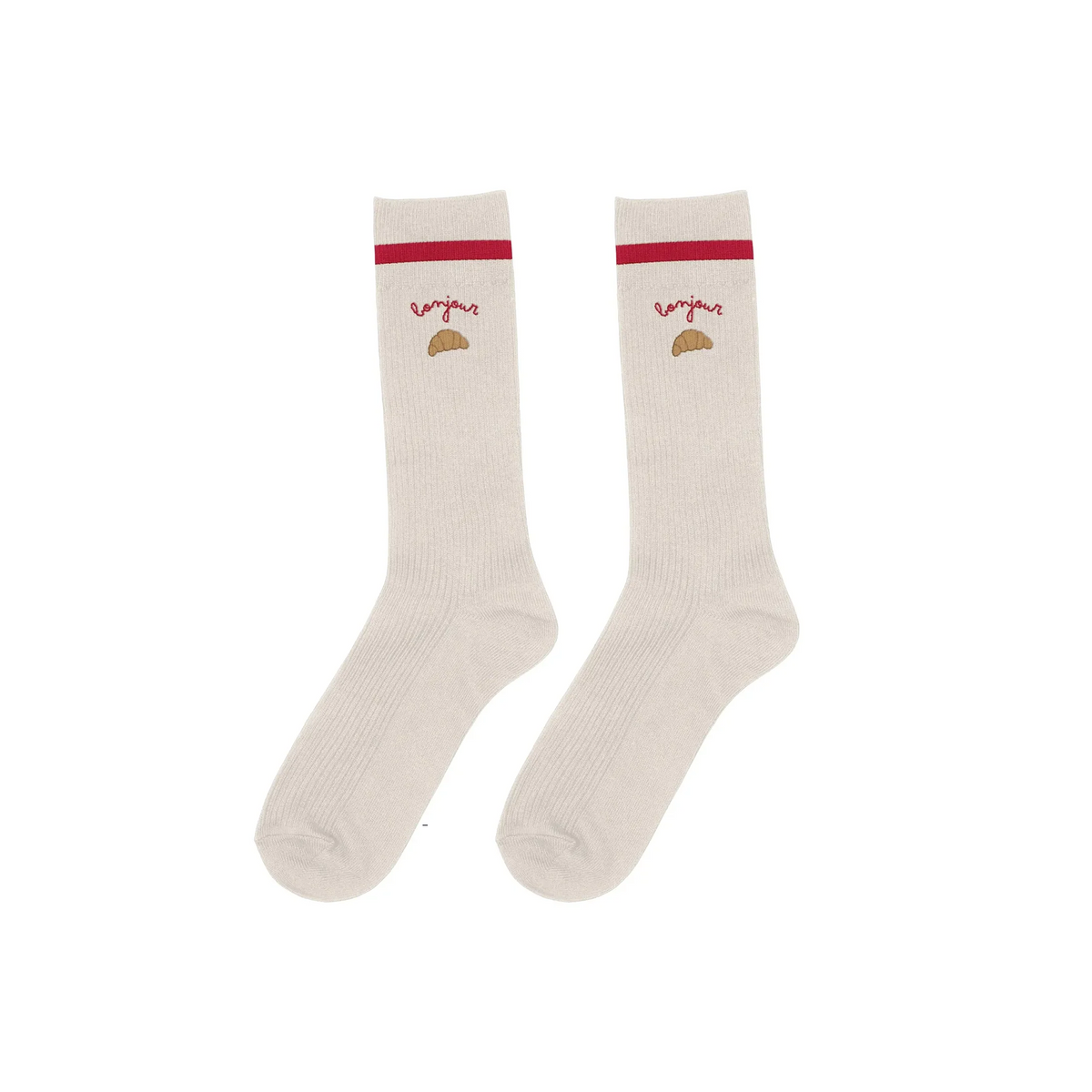Chaussettes Bonjour pâtisserie
