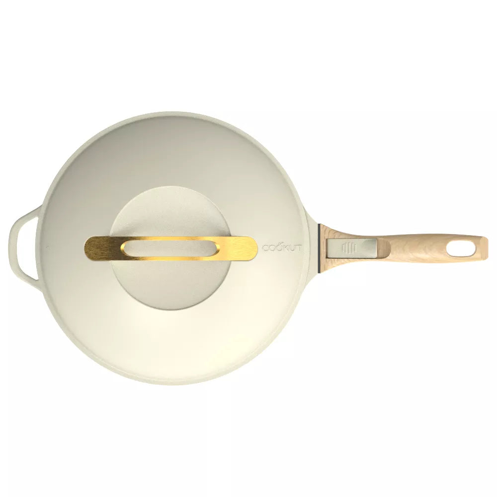 Cookut La Fabuleuse Poêle 8 en 1 - ø 28 cm - Meringue