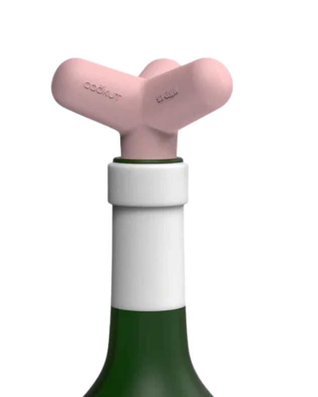 Cookut Bouchon de bouteille Spark rose.