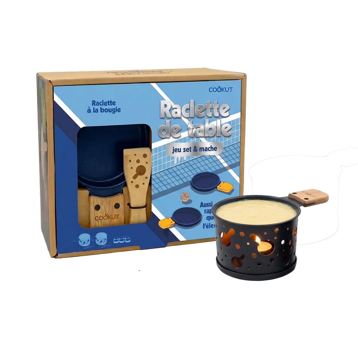 Cookut Raclette à la bougie pour 2