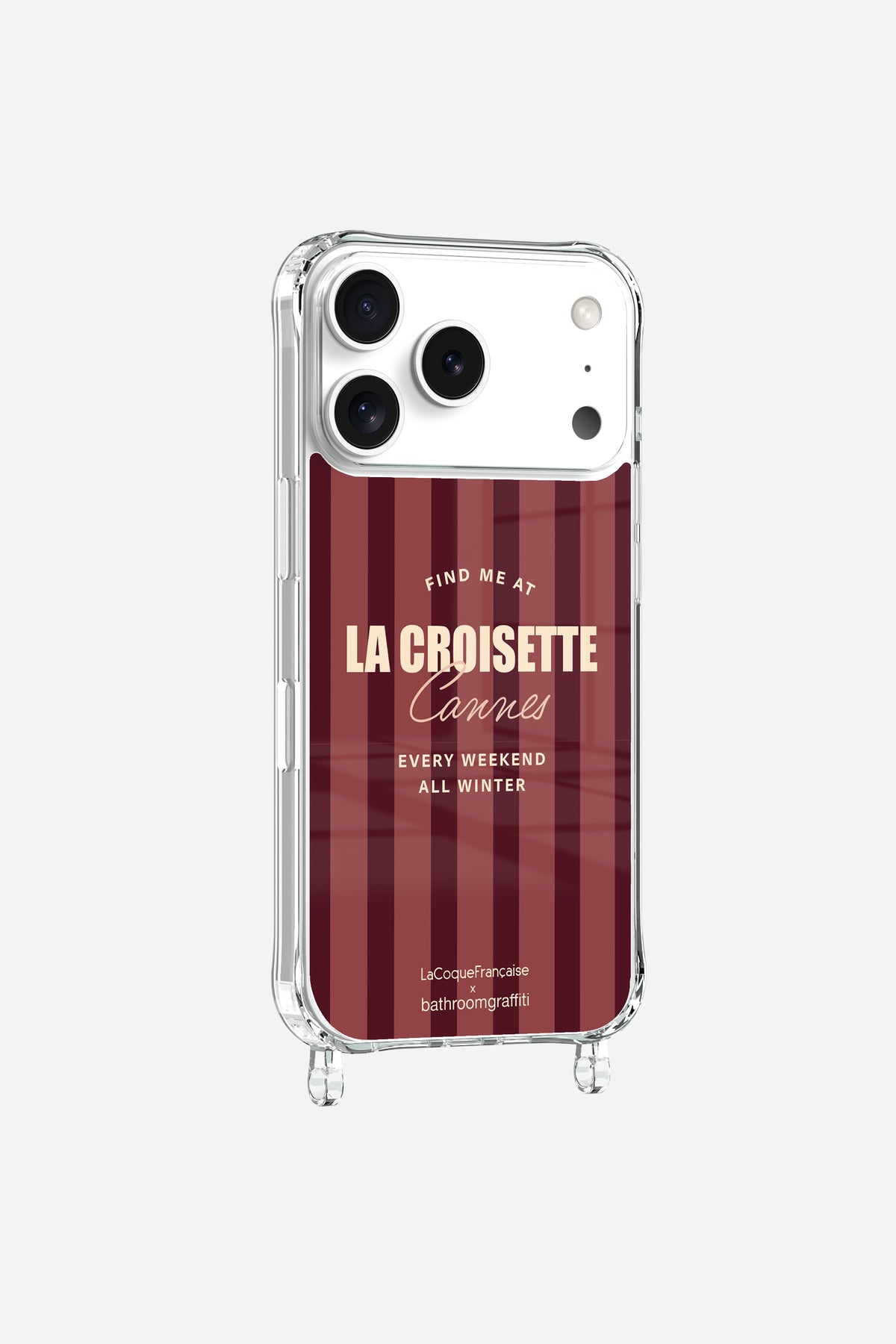 Coque La Croisette Cannes La Coque Française x Bathroom Graffiti - Bordeaux
