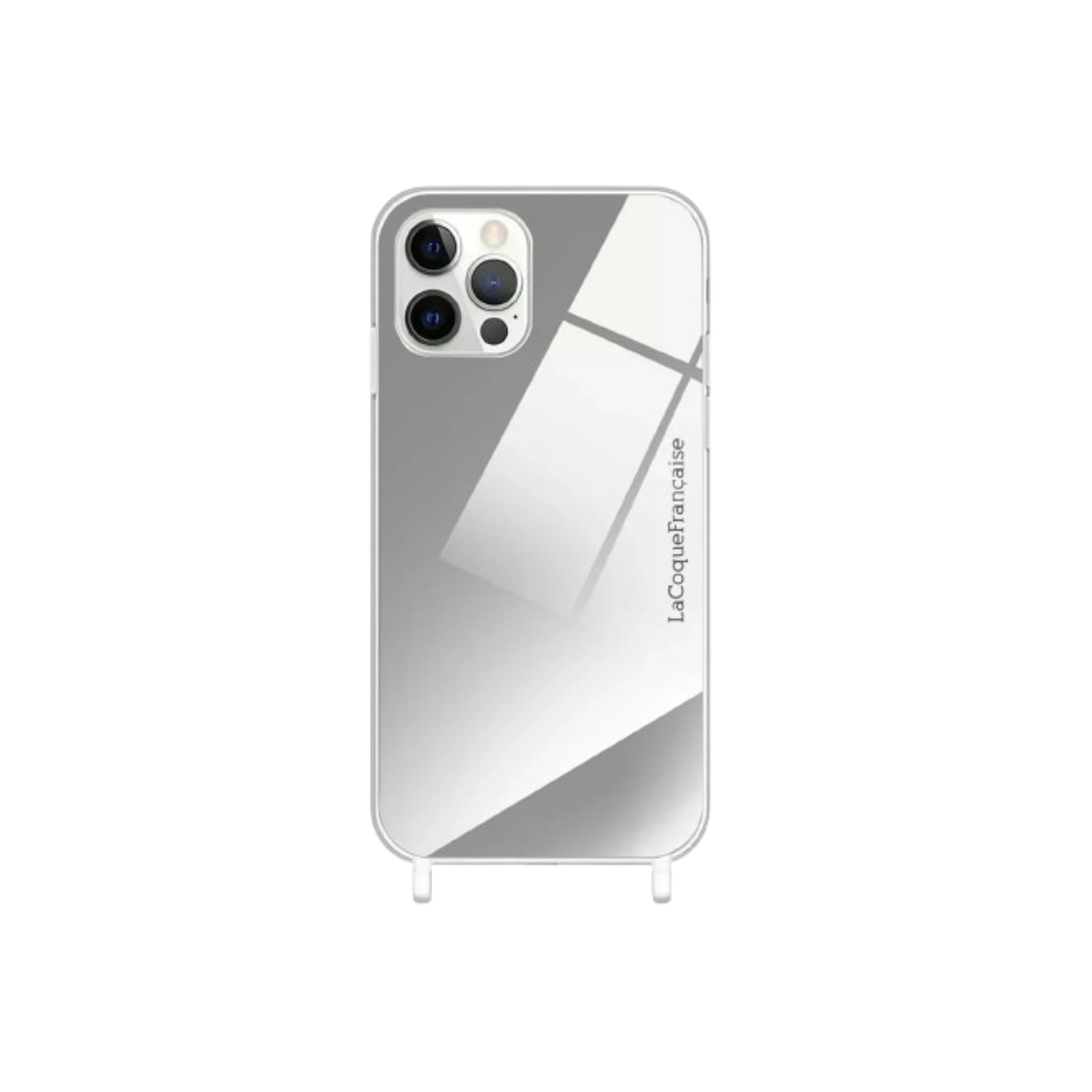Coque anneaux miroir iPhone