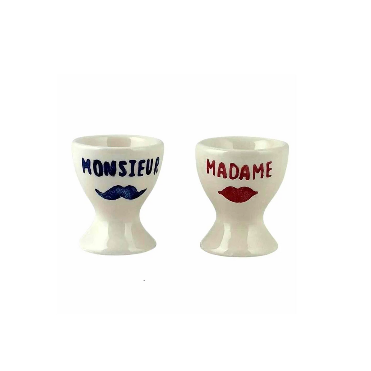 Coquetier Madame - Monsieur