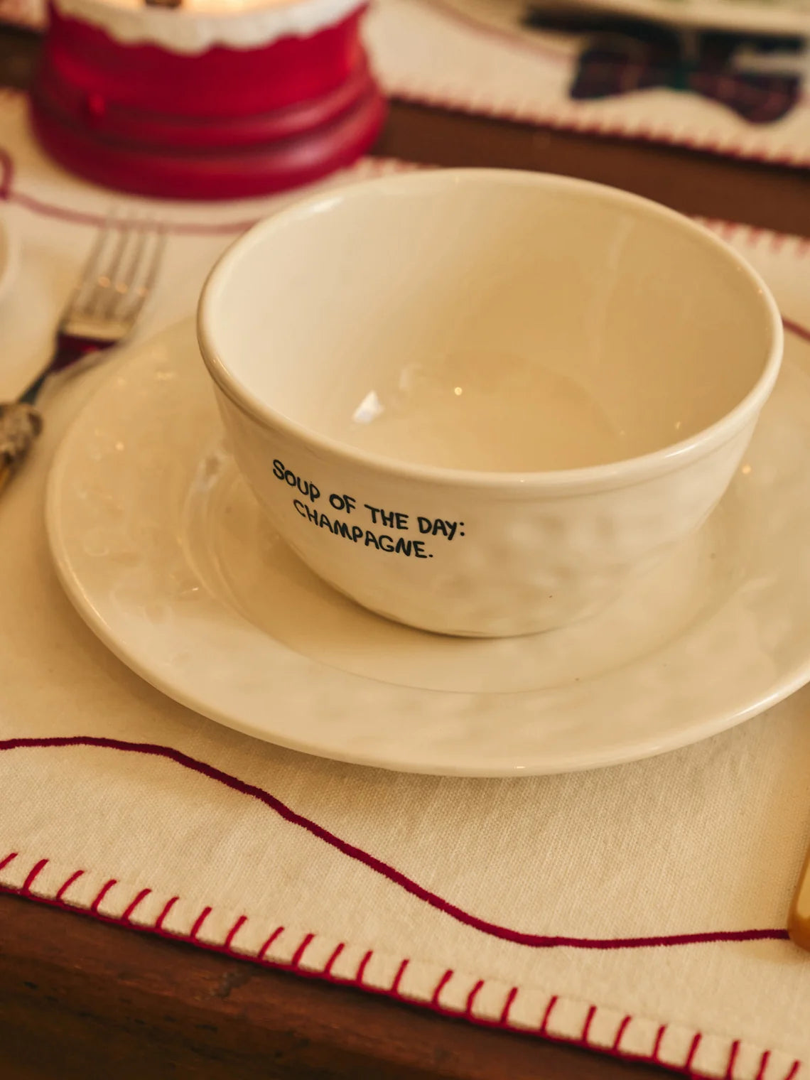 Bol Soup of the day Champagne