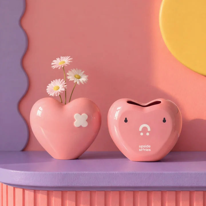 Vase Coeur - Love Patch