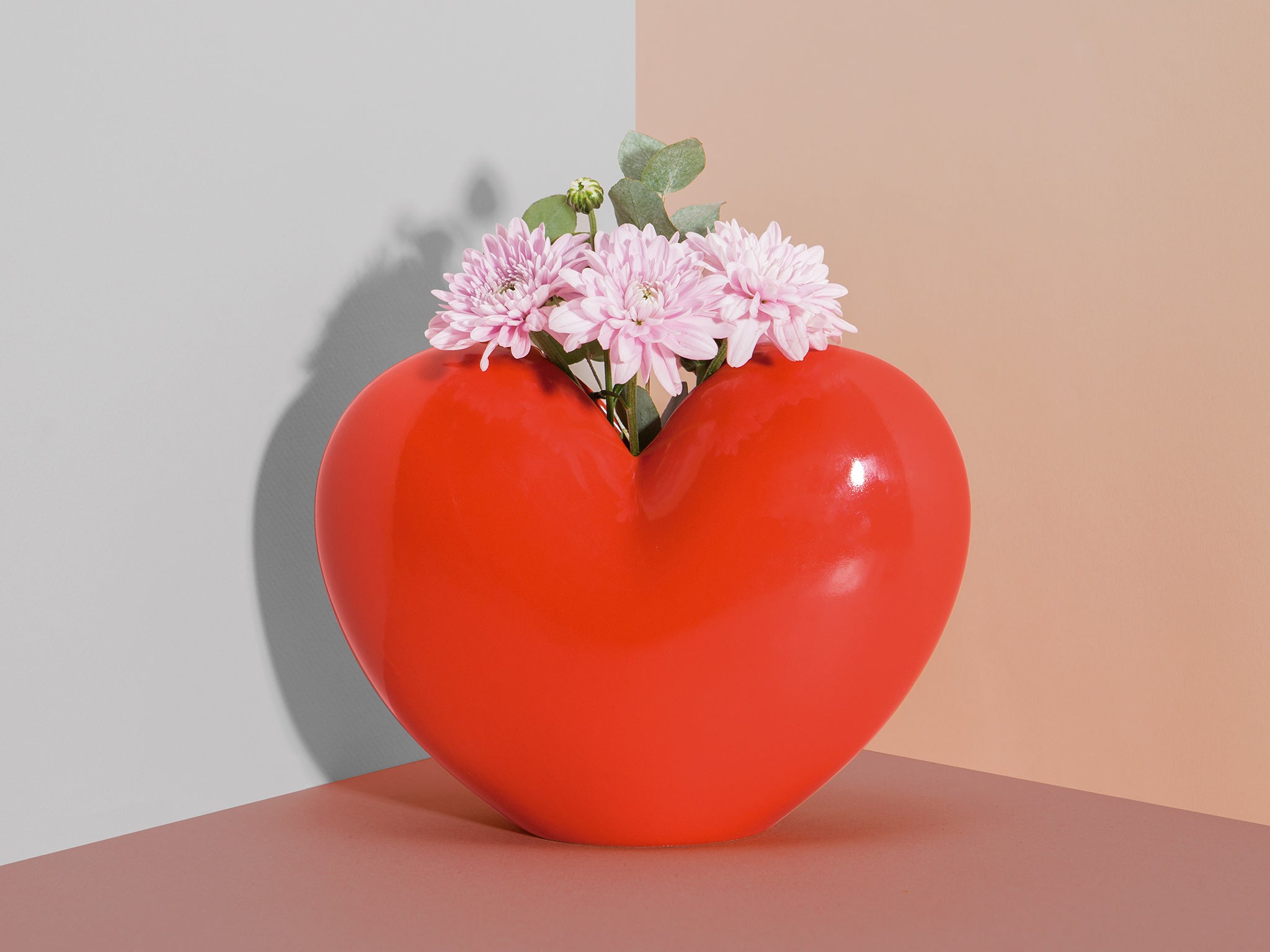 Vase - Coeur Rouge