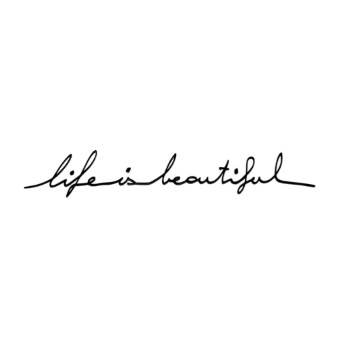 Décoration murale -  Life is beautiful