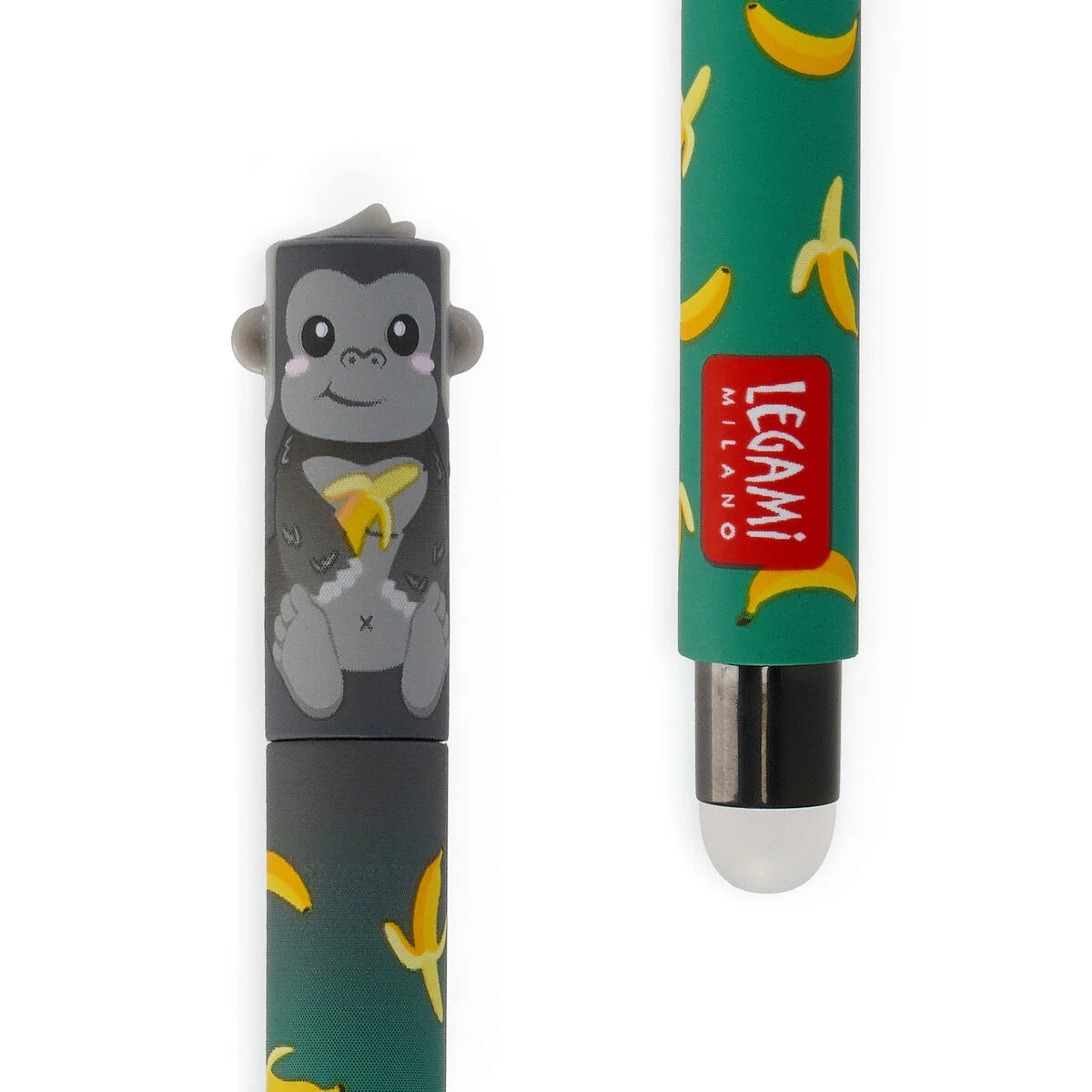 Legami Stylo Gel Effaçable 0.7mm - Gorilla