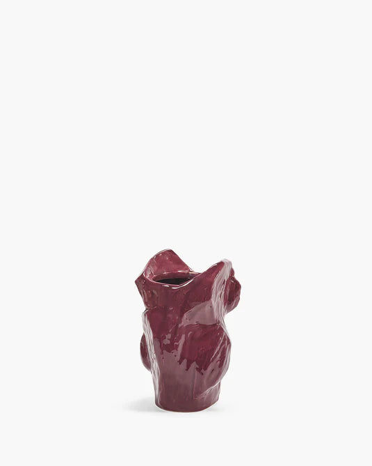 Serax x Marni Vase - Hibou aubergine