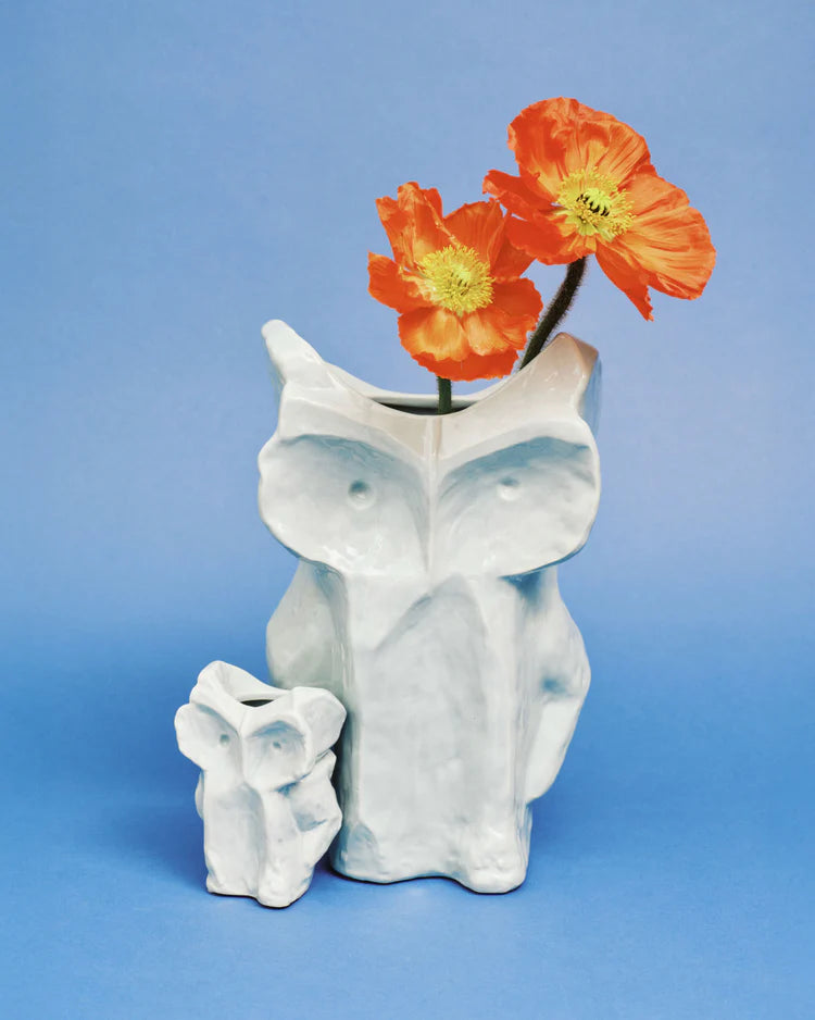 Serax  x Marni Vase - Hibou bleu clair