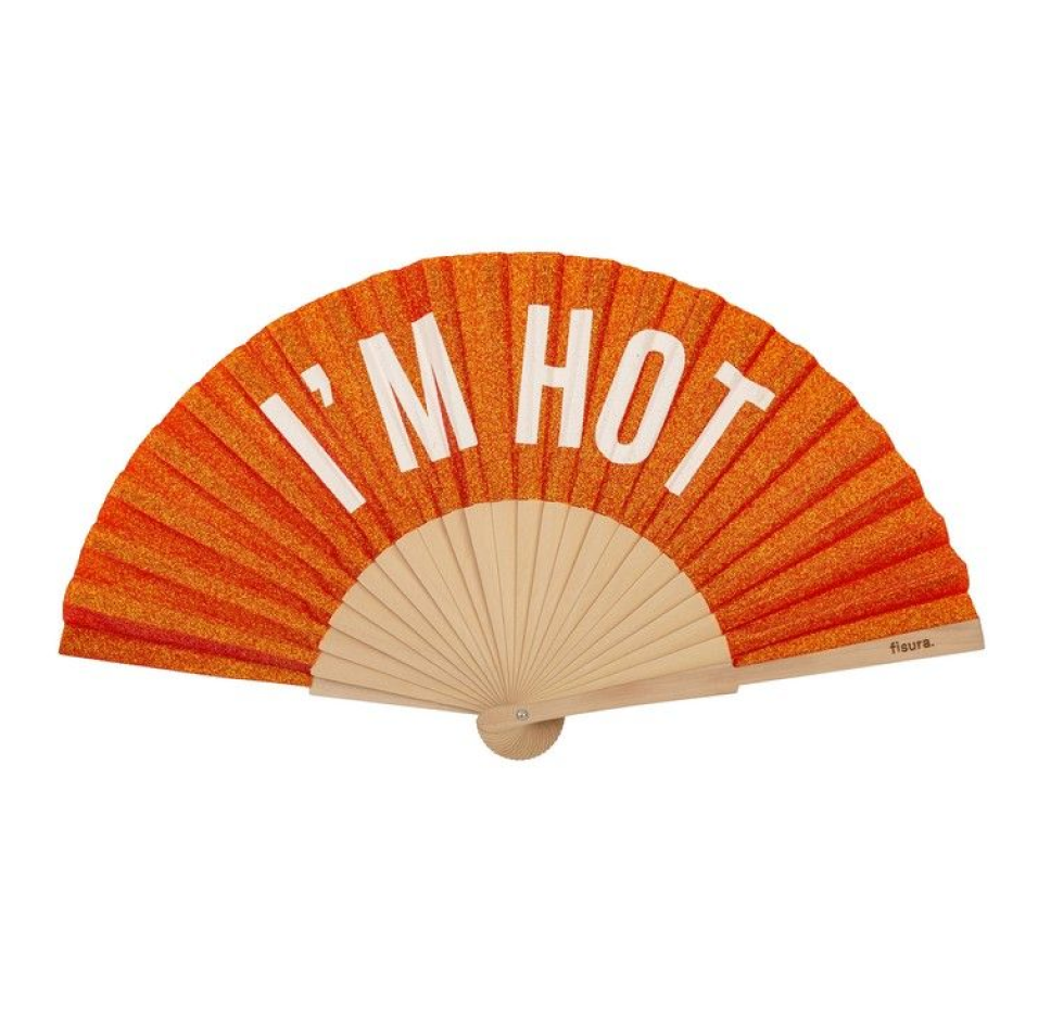 Éventail - I am hot paillettes