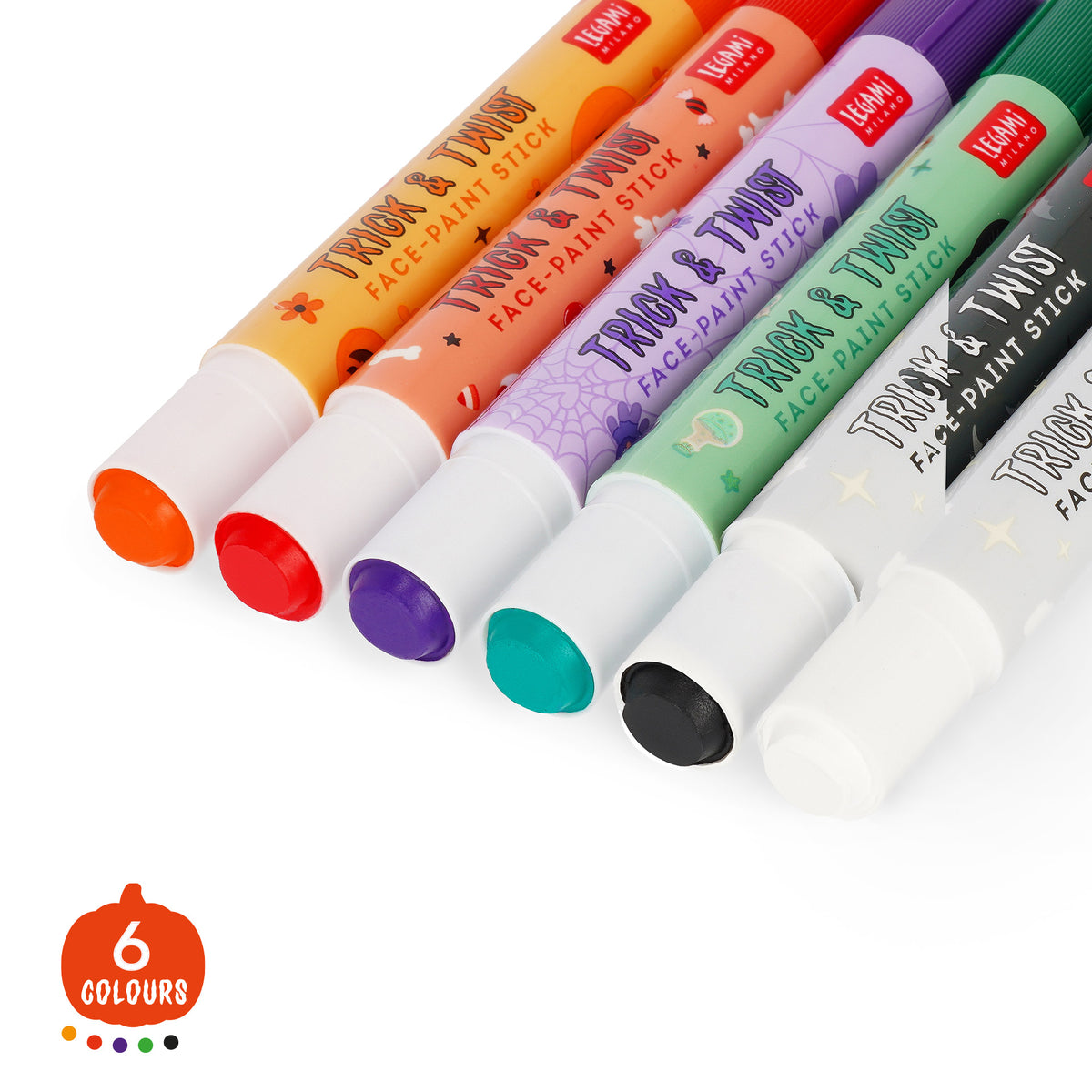 Legami Set de 6 crayons maquillage visage