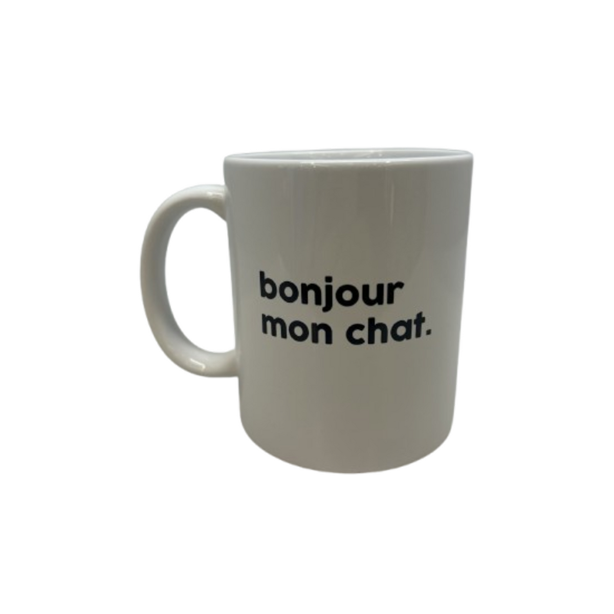 Félicie Aussi Mug Message - Bonjour mon chat