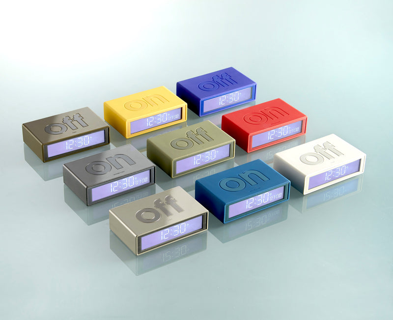 Réveil Flip Classic - Blanc