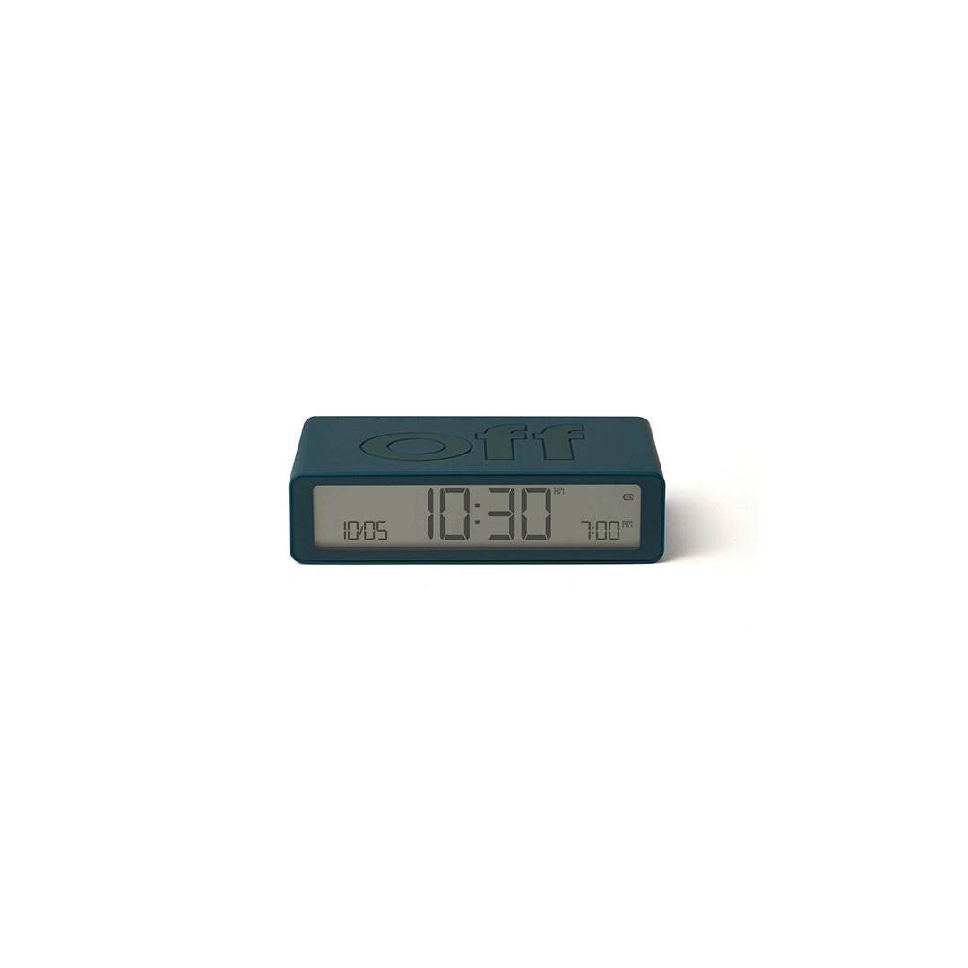 Réveil Flip Classic - Bleu canard