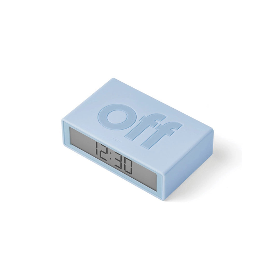 Réveil Flip mini Lexon - Bleu clair