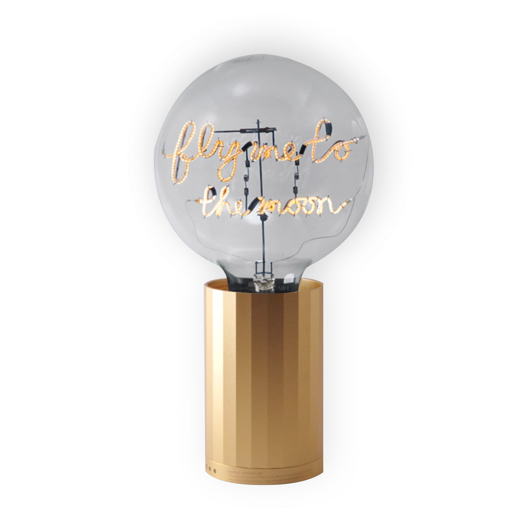 Ampoule Fly me to the moon pour socle portable sans fil / H 17 cm