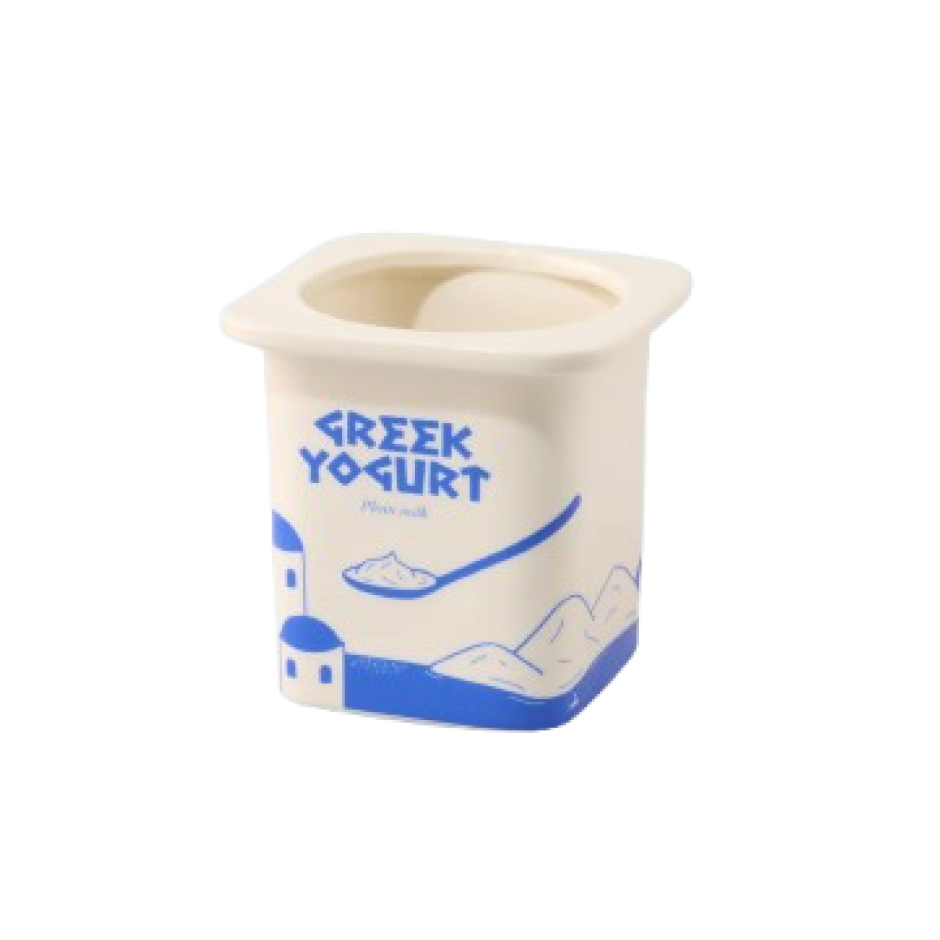 Vase - Pot de yaourt grec